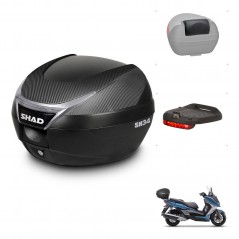 SHAD Baul SH34 + soporte montaje accesorios KIT-440901