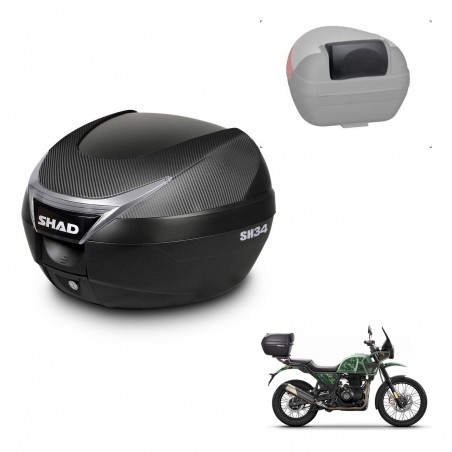 SHAD Trunk SH34 + mounting bracket backrest KIT-440952