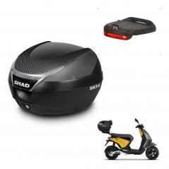 SHAD Baul SH34 + soporte montaje luz de freno KIT-440967