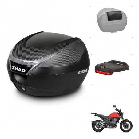 SHAD SH34 trunk + mounting bracket accessories KIT-440981