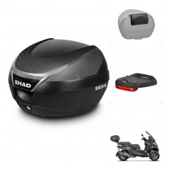 SHAD Baul SH34 + soporte montaje accesorios KIT-441029