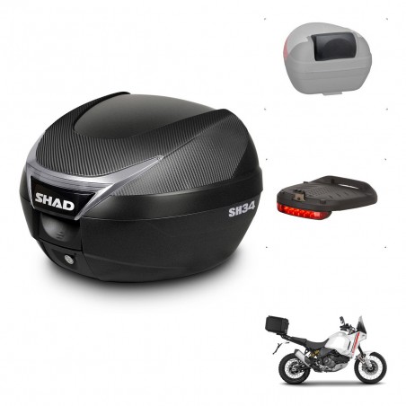 SHAD Baul SH34 + soporte montaje accesorios KIT-441049