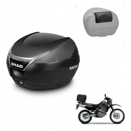 SHAD Trunk SH34 + mounting bracket backrest KIT-441116