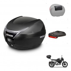 SHAD Baul SH34 + soporte montaje accesorios KIT-441121