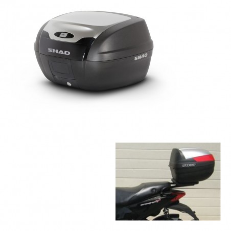 SHAD Baul SH40 ALU + soporte montaje KIT-441126