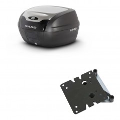 SHAD Baul SH40 ALU + soporte montaje KIT-441129