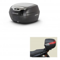 SHAD SH40 ALU trunk + mounting bracket KIT-441134