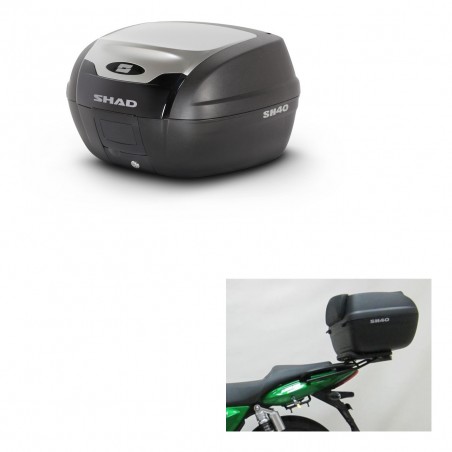 SHAD Baul SH40 ALU + soporte montaje KIT-441145