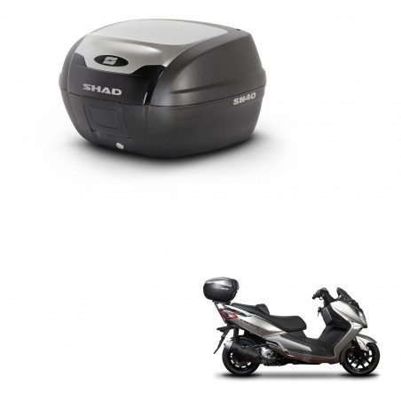 SHAD Baul SH40 ALU + soporte montaje KIT-441156