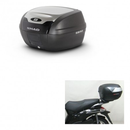 SHAD Baul SH40 ALU + soporte montaje KIT-441161