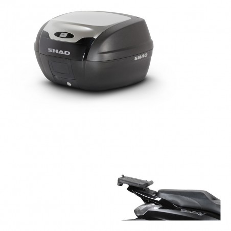 SHAD Baul SH40 ALU + soporte montaje KIT-441166
