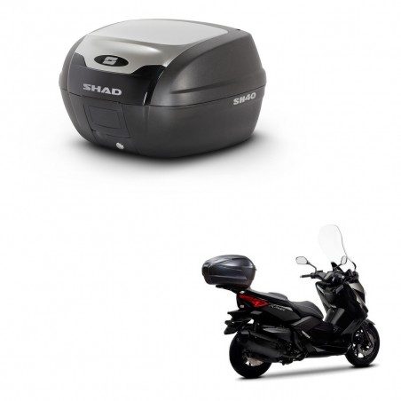 SHAD SH40 ALU trunk + mounting bracket KIT-441181