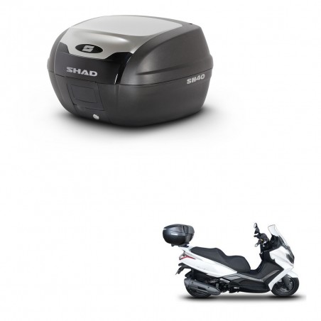 SHAD Baul SH40 ALU + soporte montaje KIT-441184