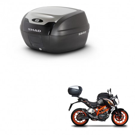 SHAD Baul SH40 ALU + soporte montaje KIT-441189