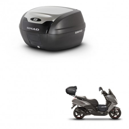 SHAD Baul SH40 ALU + soporte montaje KIT-441194