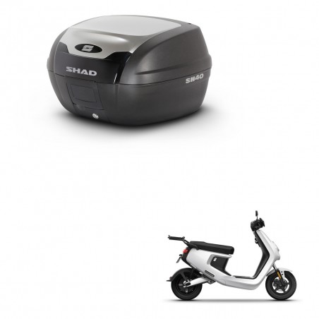 SHAD Baul SH40 ALU + soporte montaje KIT-441217