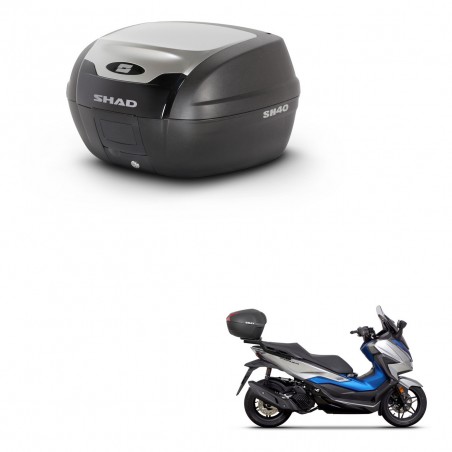 SHAD Baul SH40 ALU + soporte montaje KIT-441221