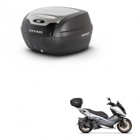 SHAD Baul SH40 ALU + soporte montaje KIT-441241