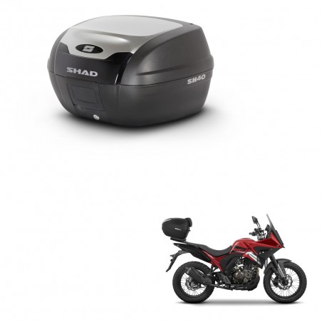 SHAD Baul SH40 ALU + soporte montaje KIT-441244