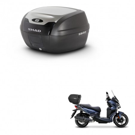 SHAD Baul SH40 ALU + soporte montaje KIT-441248