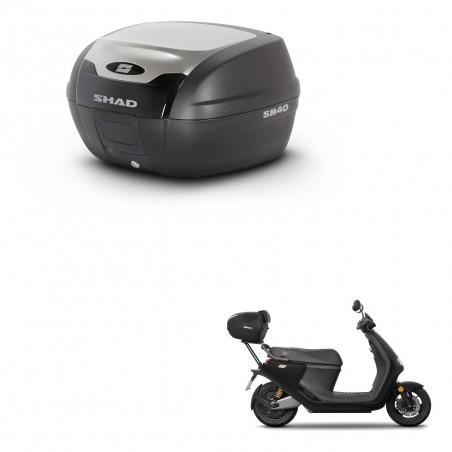 SHAD Baul SH40 ALU + soporte montaje KIT-441250