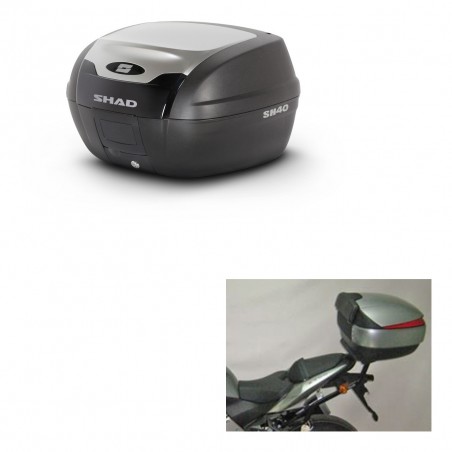 SHAD Baul SH40 ALU + soporte montaje KIT-441281