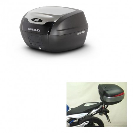 SHAD Baul SH40 ALU + soporte montaje KIT-441292