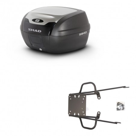 SHAD SH40 ALU trunk + mounting bracket KIT-441293