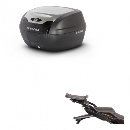 SHAD Baul SH40 ALU + soporte montaje KIT-441326