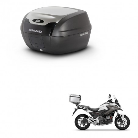SHAD Baul SH40 ALU + soporte montaje KIT-441340