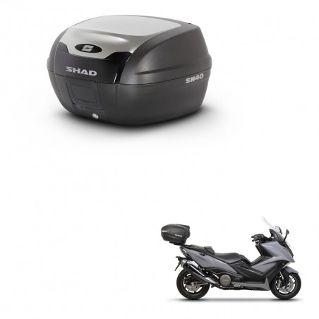 SHAD Baul SH40 ALU + soporte montaje KIT-441356