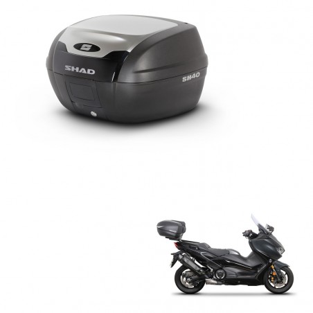 SHAD Baul SH40 ALU + soporte montaje KIT-441362