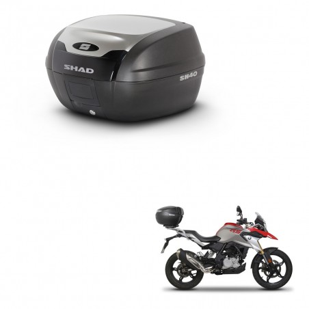 SHAD Baul SH40 ALU + soporte montaje KIT-441366