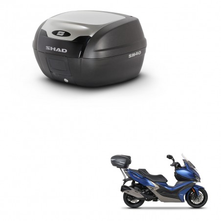 SHAD Baul SH40 ALU + soporte montaje KIT-441370