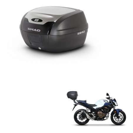 SHAD Baul SH40 ALU + soporte montaje KIT-441376