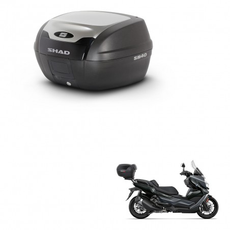 SHAD Baul SH40 ALU + soporte montaje KIT-441385