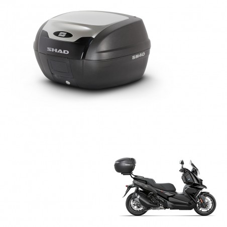 SHAD Baul SH40 ALU + soporte montaje KIT-441387
