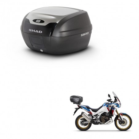 SHAD SH40 ALU trunk + mounting bracket KIT-441389