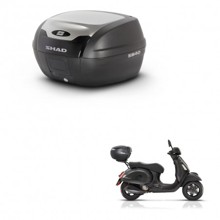 SHAD Baul SH40 ALU + soporte montaje KIT-441391