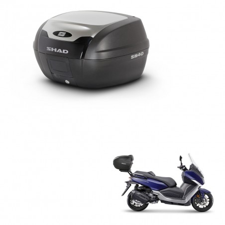 SHAD Baul SH40 ALU + soporte montaje KIT-441405