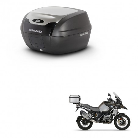 SHAD Baul SH40 ALU + soporte montaje KIT-441408