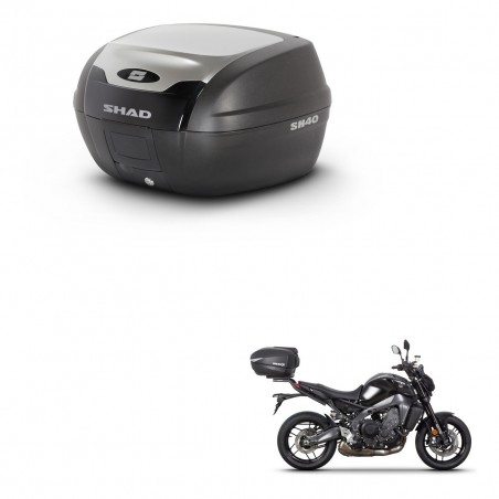 SHAD Baul SH40 ALU + soporte montaje KIT-441412