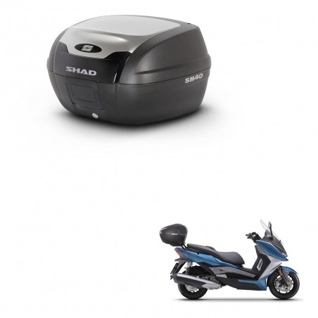 SHAD Baul SH40 ALU + soporte montaje KIT-441414