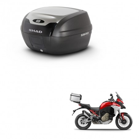 SHAD Baul SH40 ALU + soporte montaje KIT-441415