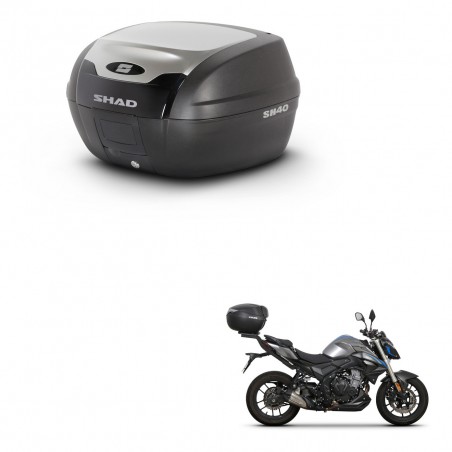 SHAD Baul SH40 ALU + soporte montaje KIT-441422