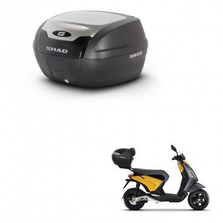 SHAD Baul SH40 ALU + soporte montaje KIT-441434