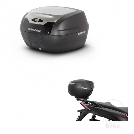 SHAD Baul SH40 ALU + soporte montaje KIT-441453