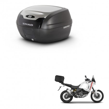 SHAD Baul SH40 ALU + soporte montaje KIT-441454