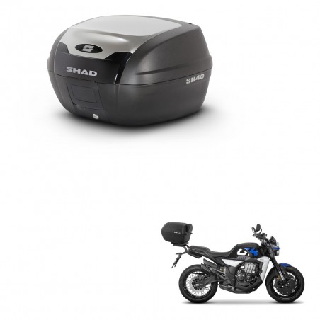 SHAD SH40 ALU trunk + mounting bracket KIT-441463