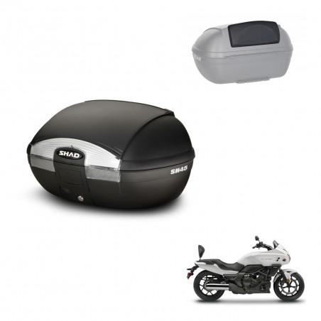 SHAD Baul SH45 + soporte montaje respaldo KIT-441487